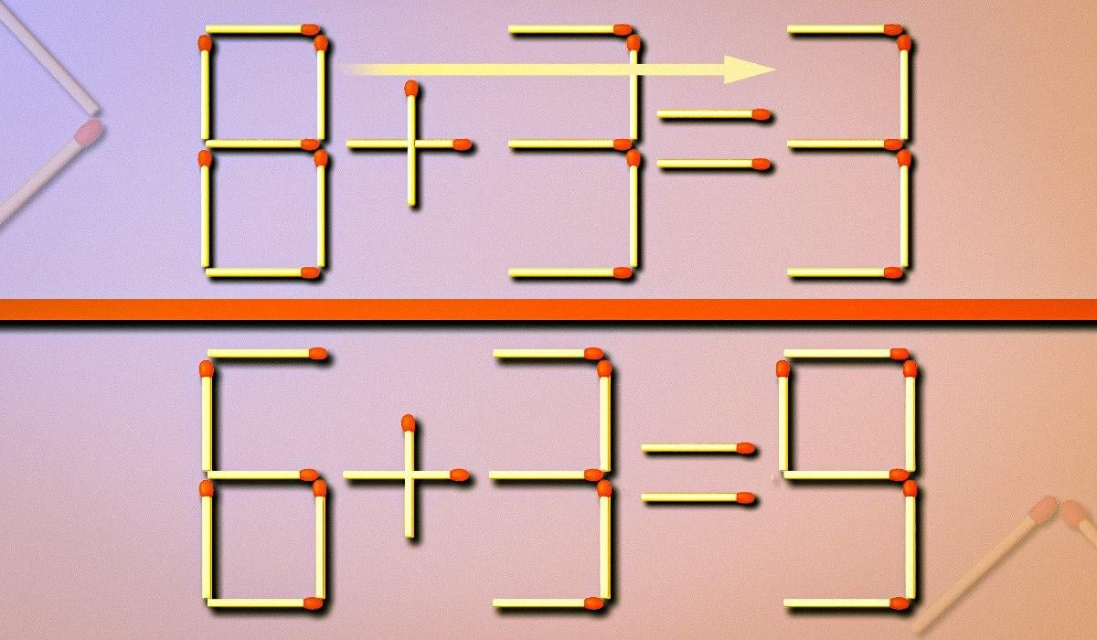 Která shoda musí být přetažena, aby se rovnost stala správnou: IQ kvíz