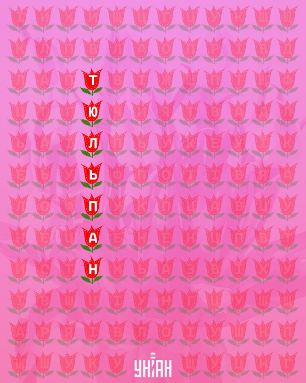 Najdete slovo tulipán za 11 sekund: velmi obtížný optický klam