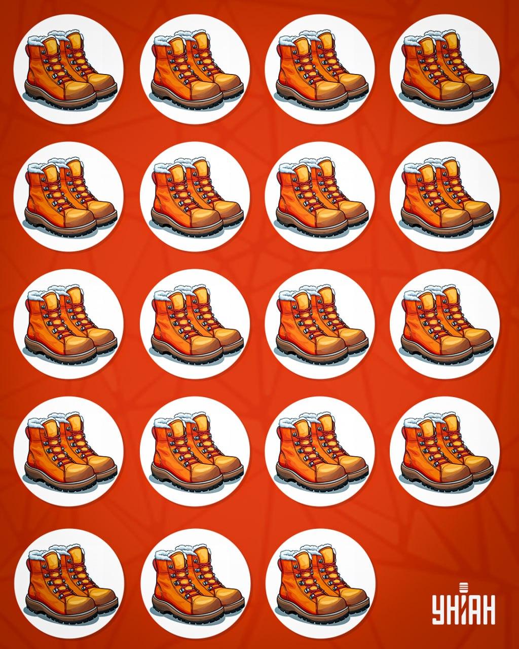 Najděte cizí pár bot za méně než 10 sekund / koláž Moje