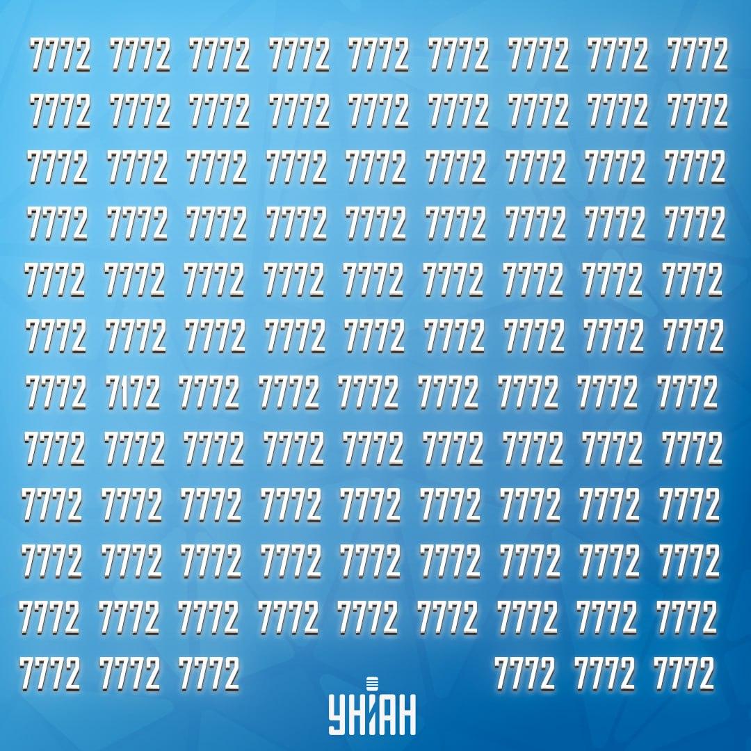 Najděte podivné číslo na obrázku / koláži Moje