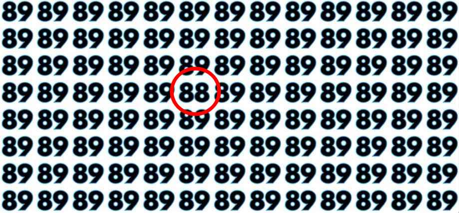 Bláznivý optický klam: jen génius dokáže najít číslo navíc za 5 sekund