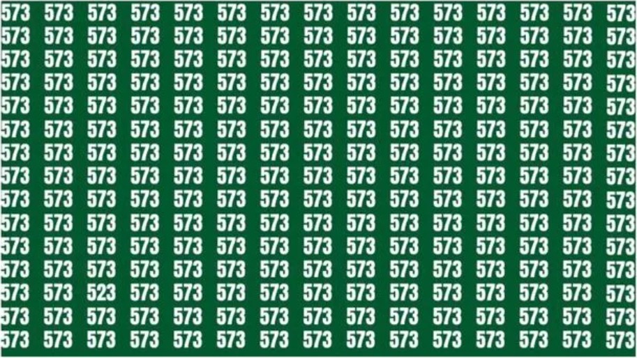 Optická iluze s čísly Optická iluze s čísly