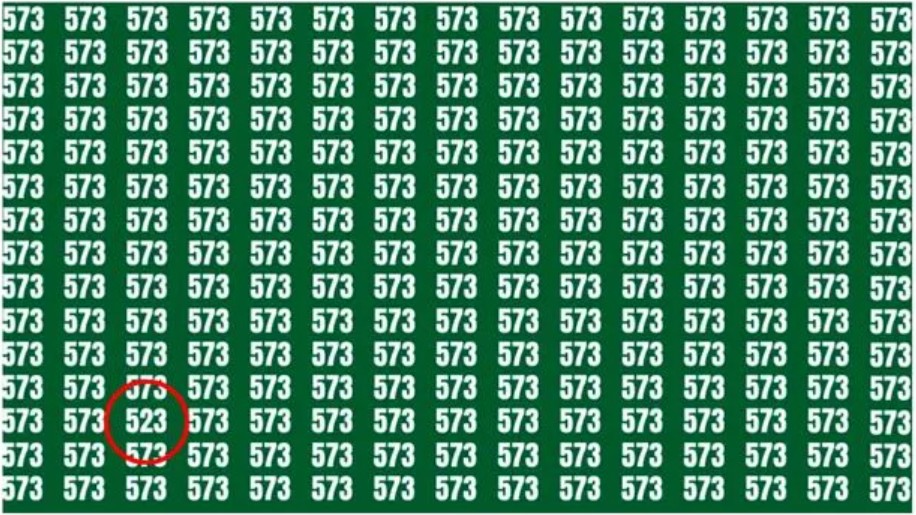 Optická iluze s čísly s řešením Optická iluze s čísly s řešením