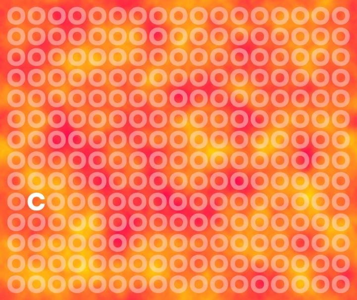 Optická iluze pro opravdové génie: musíte najít písmeno 'C' do 5 sekund.