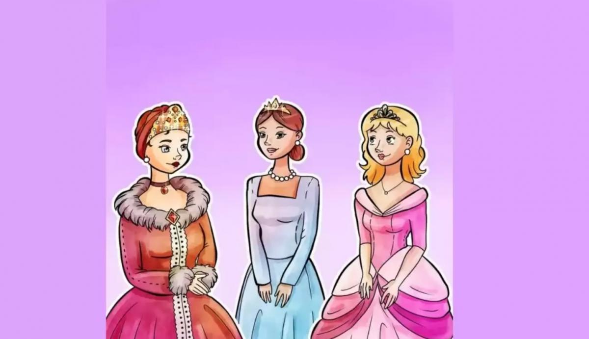 Hádanka IQ testu: najděte falešnou princeznu na obrázku