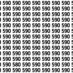 Hádanka pro ty, kteří mají orlí zrak: najděte číslo 580