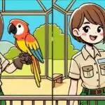 IQ test: najděte 3 rozdíly na obrázku dívky s papouškem za 17 s IQ test: najděte 3 rozdíly na obrázku dívky s papouškem