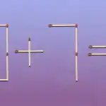 K dosažení správné rovnosti je třeba přesunout jednu sirku: rychlý