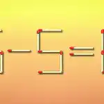 Stačí, když za 10 vteřin přemístíte jednu sirku: test inteligence