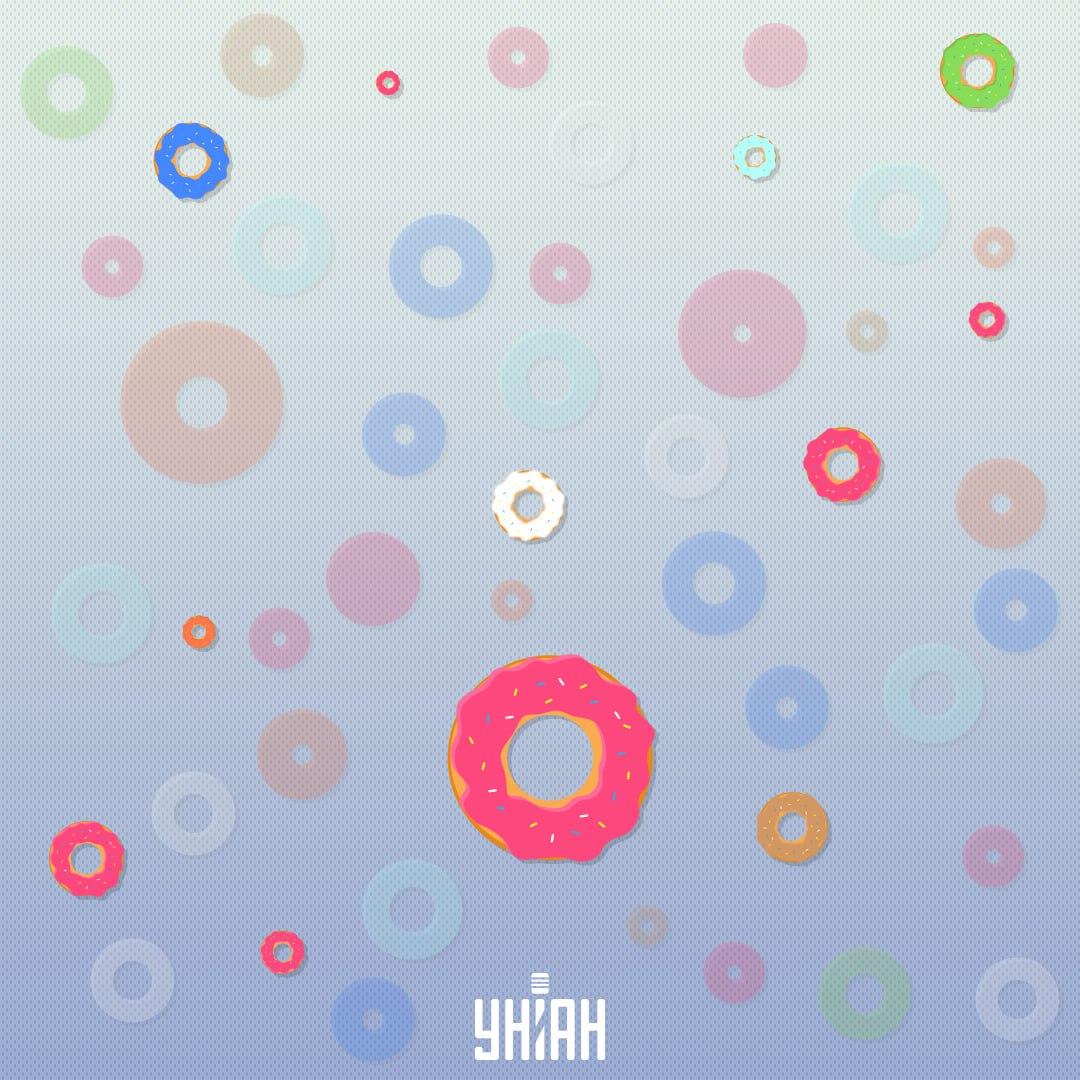 Na obrázku byly zákusky různých barev / koláž Moje